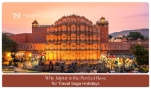 Travel Saga Holidays office in Jaipur serving Indian travelers with international holiday packages