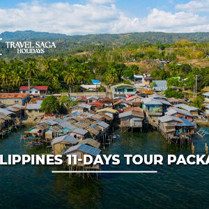 Philippines 11 days tour package from India with tropical islands white sand beaches clear blue water and scenic travel experience