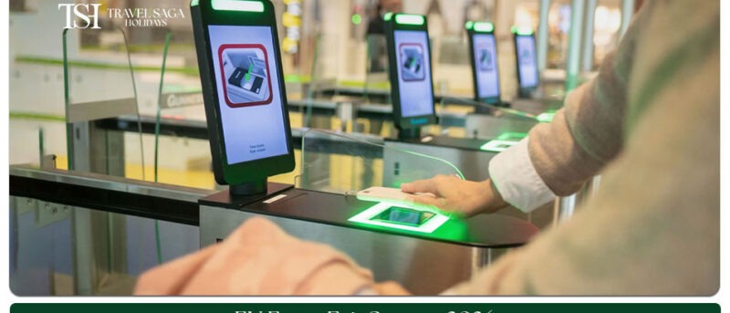 EU Entry Exit System Guide for travelers explaining new European border control rules, passport scanning, biometric checks, and visa-free entry process for tourists visiting Schengen countries.