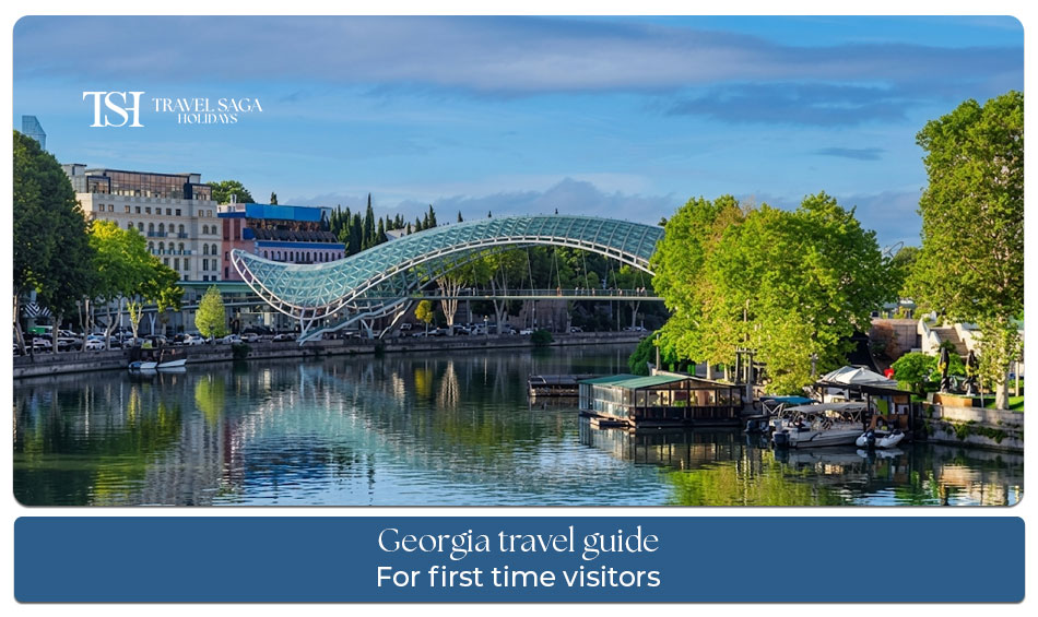 Georgia travel guide for first time visitors with mountains, Tbilisi city views and top tourist attractions