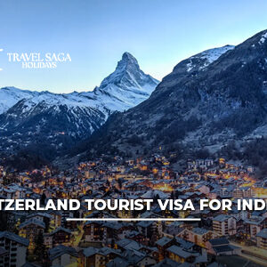 Switzerland tourist visa for Indians with Swiss Alps and travel documents
