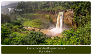 Cameroon visa requirements for Indians with passport, visa documents, application form, photographs, and travel paperwork for smooth processing.