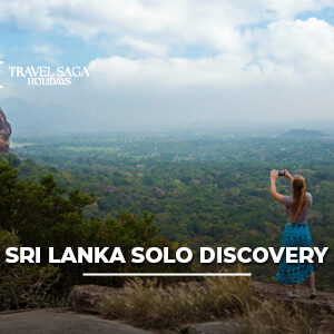 Solo traveler exploring scenic landscapes, beaches, and cultural attractions during a Sri Lanka solo travel adventure.