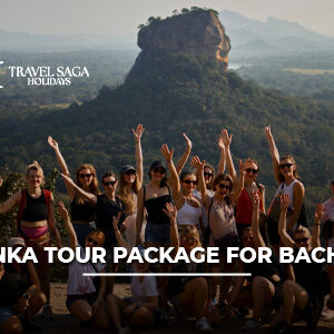 Group of bachelor friends enjoying adventure activities and nightlife during a Sri Lanka holiday trip.