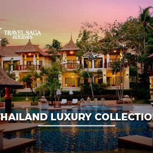 Luxury Thailand vacation featuring beachfront resorts, private pool villas, fine dining, and tropical island experiences