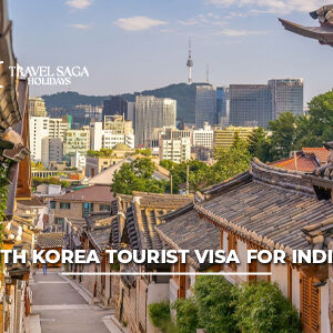 Indian travellers applying for a South Korea tourist visa while planning a trip to Seoul, Busan, and other famous attractions in South Korea.