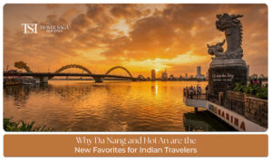 Da Nang and Hoi An for Indian travelers featuring golden beaches, ancient heritage sites, lantern-lit streets, cultural attractions, and affordable Vietnam holiday experiences.