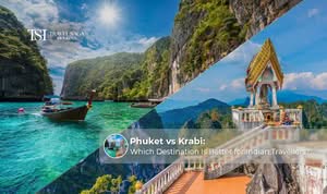 Indian travellers comparing Phuket and Krabi beaches, islands, and holiday experiences