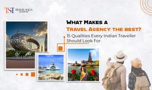 Professional travel consultant assisting customers with holiday planning, visa services, and travel bookings