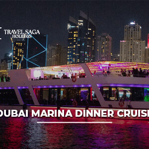 Dubai Marina Dinner Cruise with buffet dinner and live entertainment