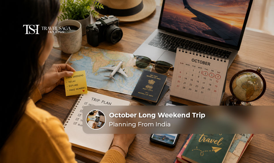 October long weekend trip planning from India.