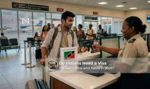 Saint Kitts and Nevis visa requirements for Indians.