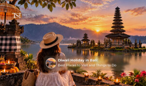 Diwali holiday in Bali with festive celebrations and tropical experiences.