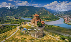 Georgia visa processing time for Indians and application timeline.
