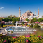 Istanbul trip from India with iconic city landmarks and travel views.