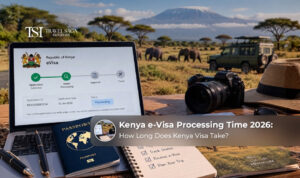 Kenya e-Visa processing time in 2026.