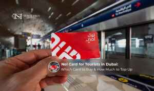 Nol Card for tourists using public transport in Dubai.