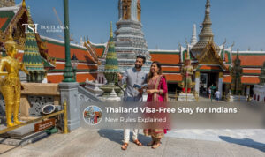 Thailand visa-free stay for Indian passport holders.