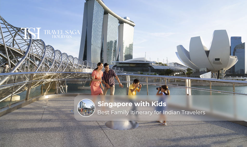 Singapore with kids enjoying family-friendly attractions and activities.