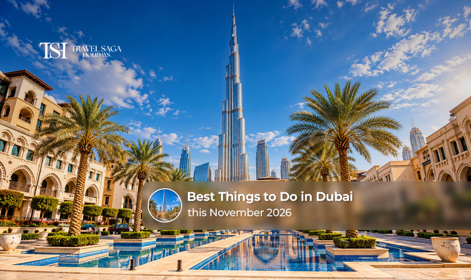 Visitors enjoying outdoor attractions and sightseeing experiences in Dubai during November.