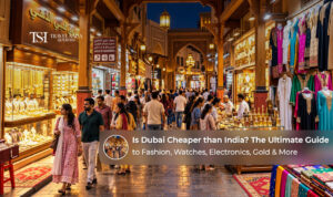 Comparison of everyday expenses, shopping costs, and travel budgets in Dubai and India.
